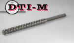 Knurled threaded rod
